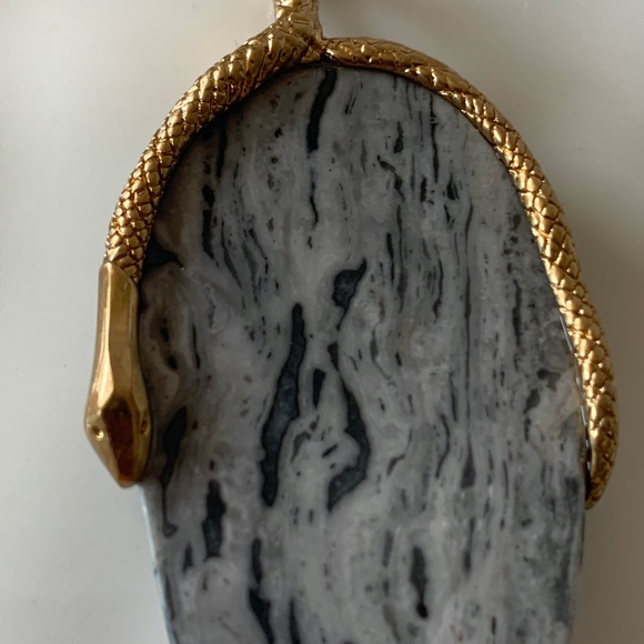 India Hicks Tribal Snake & Stone Charm - Picture 2 of 13